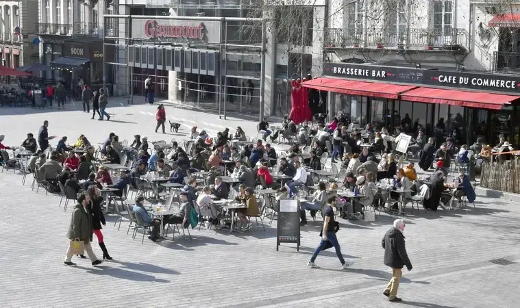 Place du Commerce à Nantes
