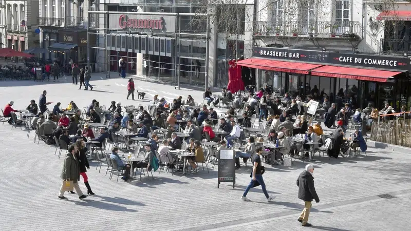 Place du Commerce à Nantes