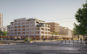 Image d'illustration de la future Place Mendès France (Novapole/ LOD)